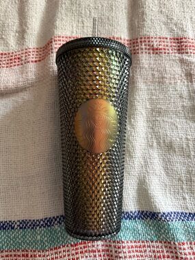 Starbucks Iridescent Black Studded Tumbler